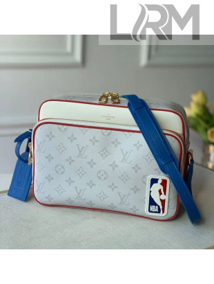 Louis Vuitton NBA Nil Messenger Bag White Monogram Canvas M85143 2020