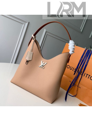 Louis Vuitton Lockme Hobo Bag M52776 Beige 2018
