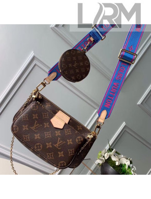 Louis Vuitton Multi-Pochette Accessoires Triple Monogram Canvas Shoulder Bag M44813 02 