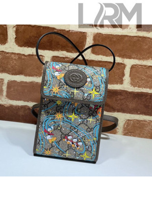 Gucci x Disney Donald Duck GG Canvas Mini Bag 647927 Beige/Blue 2020