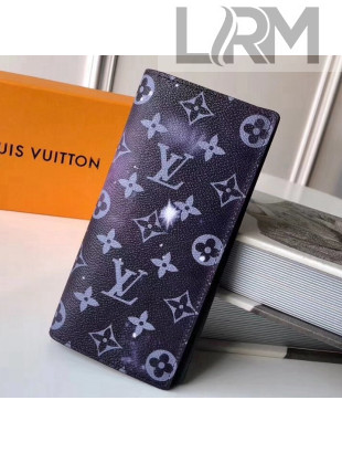 Louis Vuitton Monogram Galaxy Canvas Brazza Wallet M63871 2019