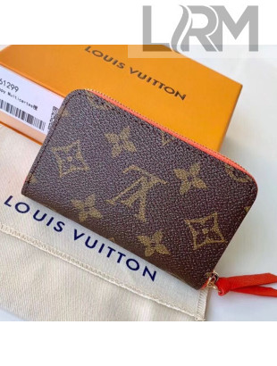 Louis Vuitton Zippy Multicartes Card Holder M64303 Orange 2019
