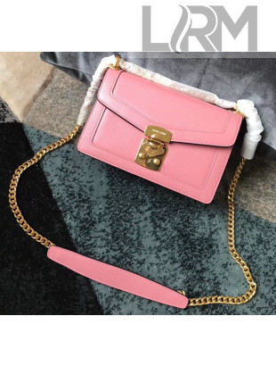 Miu Miu Mardars Leather Shoulder Bag 5BD083 Pink 2020