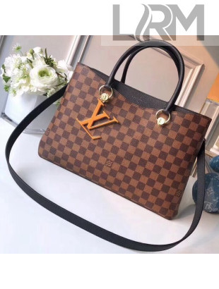 Louis Vuitton Damier Ebene Canvas LV Riverside Handbag N40050 Noir 2018