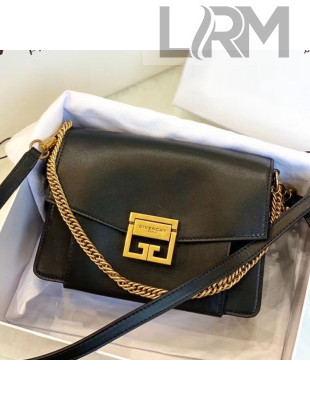 Givenchy Calfskin Small GV3 Crossbody Bag Black 2021