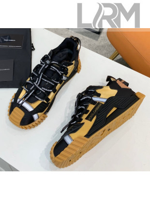 Dolce & Gabbana NS1 Sneakers in Mixed Materials Ginger/Black 2020(For Women and Men)