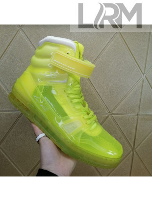 Louis Vuitton LV Trainer Transparent Boot Sneakers Yellow 2021 (For Women and Men)