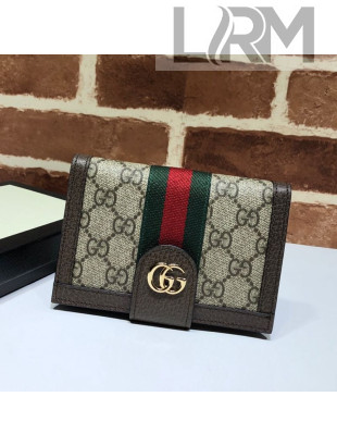 Gucci Ophidia GG Canvas Passport Case 598914 2020