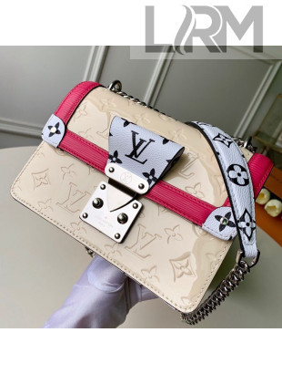 Louis Vuitton LV Wynwood Shoulder Bag in Creme White Vernis Leather M90442 2019 