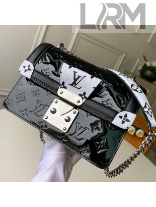 Louis Vuitton LV Wynwood Shoulder Bag in Black Vernis Leather M90445 2019
