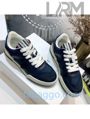 Dior Travel Sneakers in Camouflage Calfskin Blue 2020