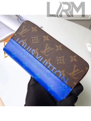 Louis Vuitton Monogram Canvas Split Coated Canvas Zippy Wallet M63027 2018