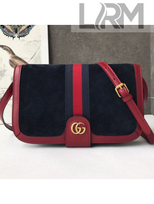 Gucci Ophidia Suede Messenger Shoulder Bag 548304 Red 2018