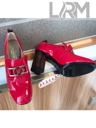 Louis Vuitton SWIFT Loafers Pump in Red Patent Leather 2020