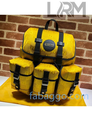 Gucci Off The Grid Backpack 626160 Yellow 2020