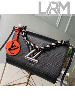 Louis Vuitton Twist MM Bag In Epi Leather M53921 Black 2020 