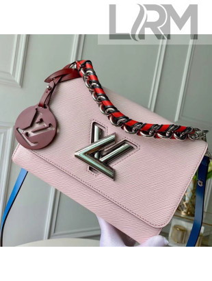 Louis Vuitton Twist MM Bag In Epi Leather M53922 Pink 2020 