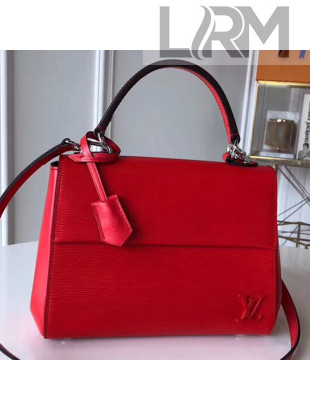 Louis Vuitton Cluny BB Top Handle Bag in Epi Leather M41337 Red 2019