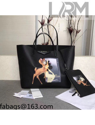 Givenchy Black Calfskin Tote Bag 34cm 8841 02