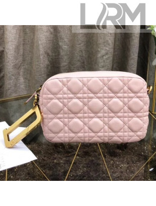 Dior Lambskin Diorquake Clutch Bag Pink 2018