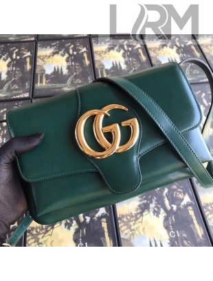 Gucci Leather Arli Small Shoulder Bag 550129 Green 2018