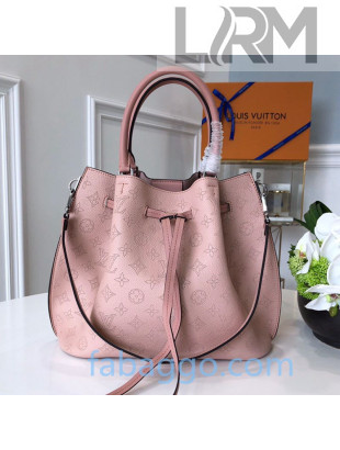 Louis Vuitton Mahina Girolata Bag in Monogram Perforated Calfskin M54401 Pink 2020 