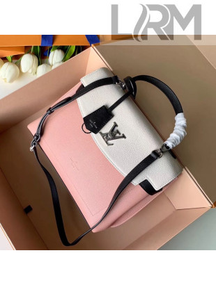 Louis Vuitton Lockme Ever One Top Handle Bag M52787 Pink/White 2019