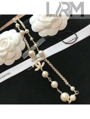 Chanel Classic Pearl Short Necklace 2019