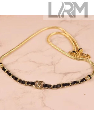 Chanel Chain Belt AB6145 Black/Gold 2021