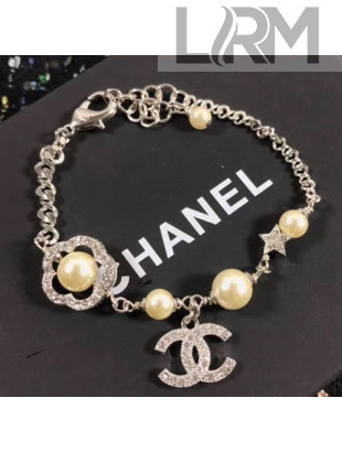 Chanel Pearl Silver Bracelet 2020