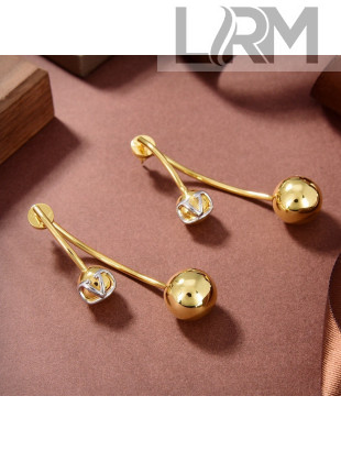 Valentino VLogo Earrings Gold 2021 30