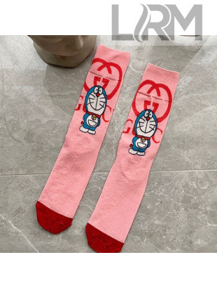 Doraemon x Gucci Socks Pink 2021