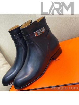 Hermes Calfskin Neo Ankle Boot Black 2020