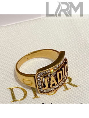 Dior Ring Aged Gold 2021 45