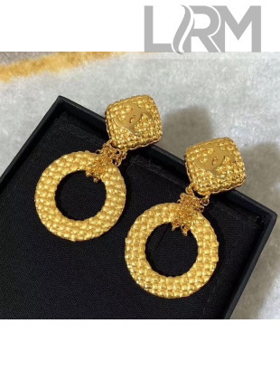Chanel Brass Earrings 32 2020