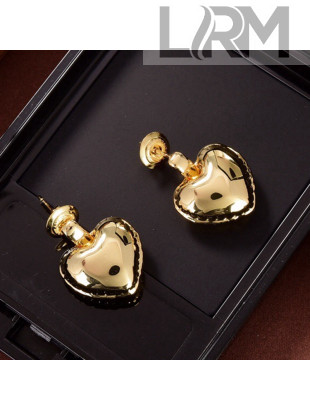 Bottega Veneta Love Earrings Gold 2021 55