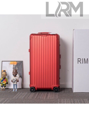 Rimowa Original Travel Luggage 31inches Bright Red 2021 11