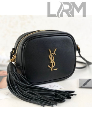 Saint Laurent Blogger Mini Camera Shoulder Bag in Smooth Leather 425317 Black 2019