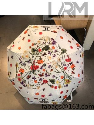 Chanel Flora Umbrella White 2021 30
