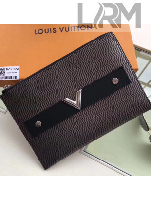 Louis Vuitton Metallic Epi Leather Edgy Pochette Essential V M62092 2017