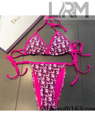 Dior Oblique Swimwear Hot Pink 2021