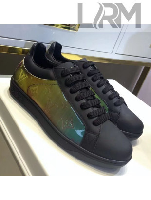 Louis Vuitton Luxembourg Low-top Iridescent Sneakers Black 2019 (For Women and Men)