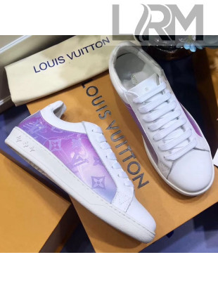 Louis Vuitton Luxembourg Low-top Iridescent Sneakers White 2019 (For Women and Men)