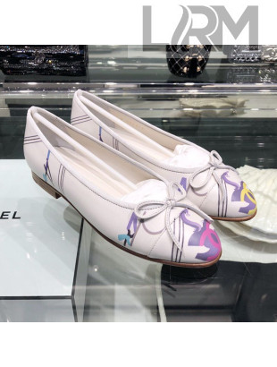 Chanel Print Fibers Ballerinas G02819 2019