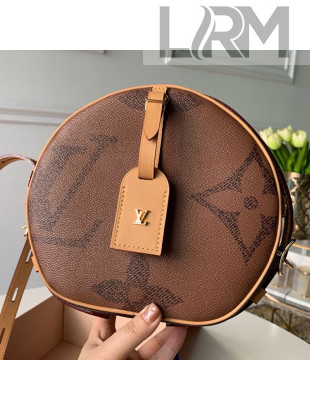 Louis Vuitton Giant Monogram Boite Chapeau Souple Round Shoulder Bag M44604 2019