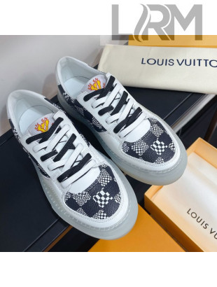 Louis Vuitton LV Ollie Damier Canvas Sneakers 1A8Q2K White 2021 (For Women and Men)