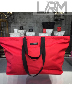 Balen...ga Nylone Large Carry Shopper Bag Red 2018