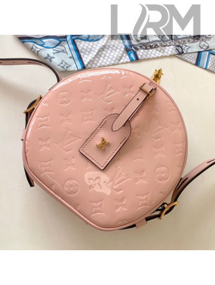 Louis Vuitton Boite Chapeau Souple Shoulder Bag in Patent Leather M53999 Pink 2019