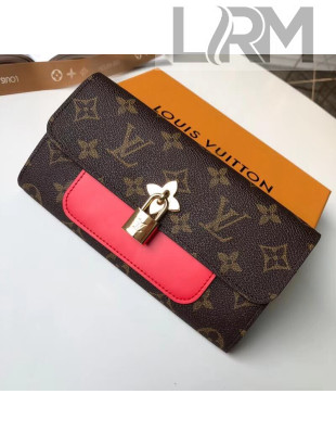 Louis Vuitton Flower Wallet M62566 Coquelicot 2018