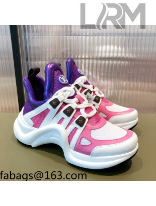 Louis Vuitton LV Archlight Sneakers Purple/Pink/White 2021 